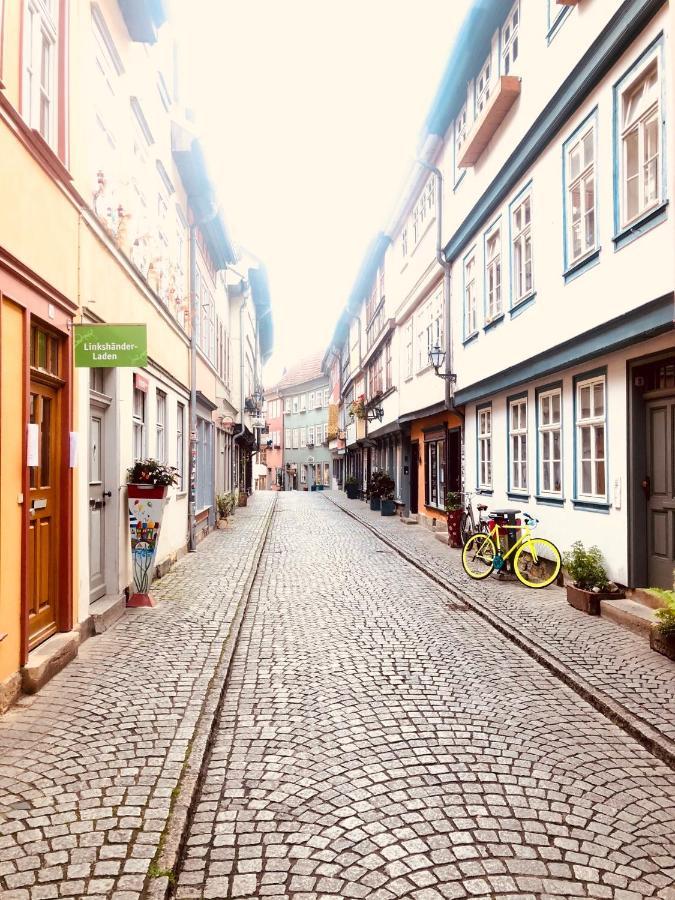Ferienwohnungen Mey Haus Zum Rosenstock Erfurt Bagian luar foto
