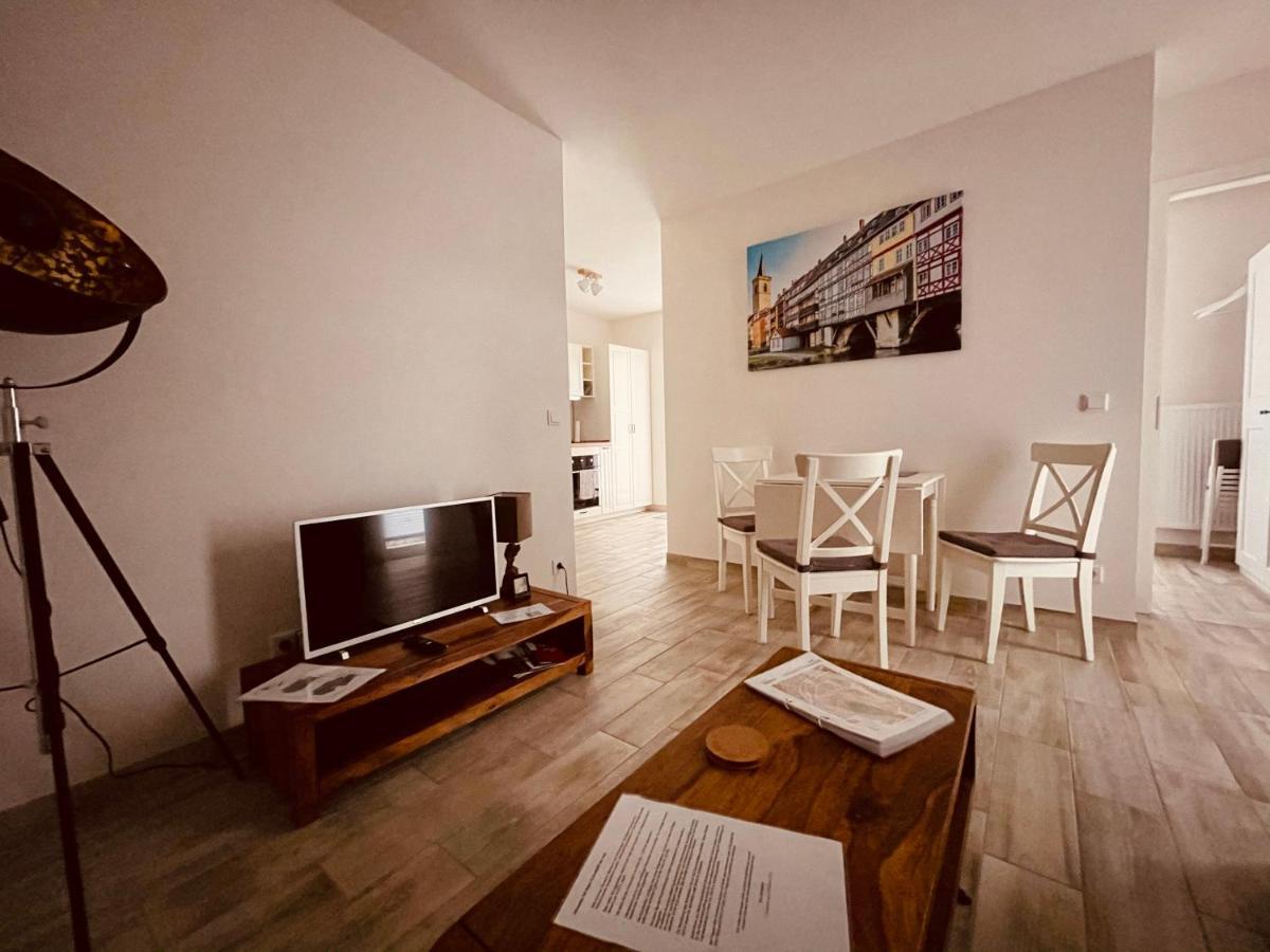 Ferienwohnungen Mey Haus Zum Rosenstock Erfurt Bagian luar foto