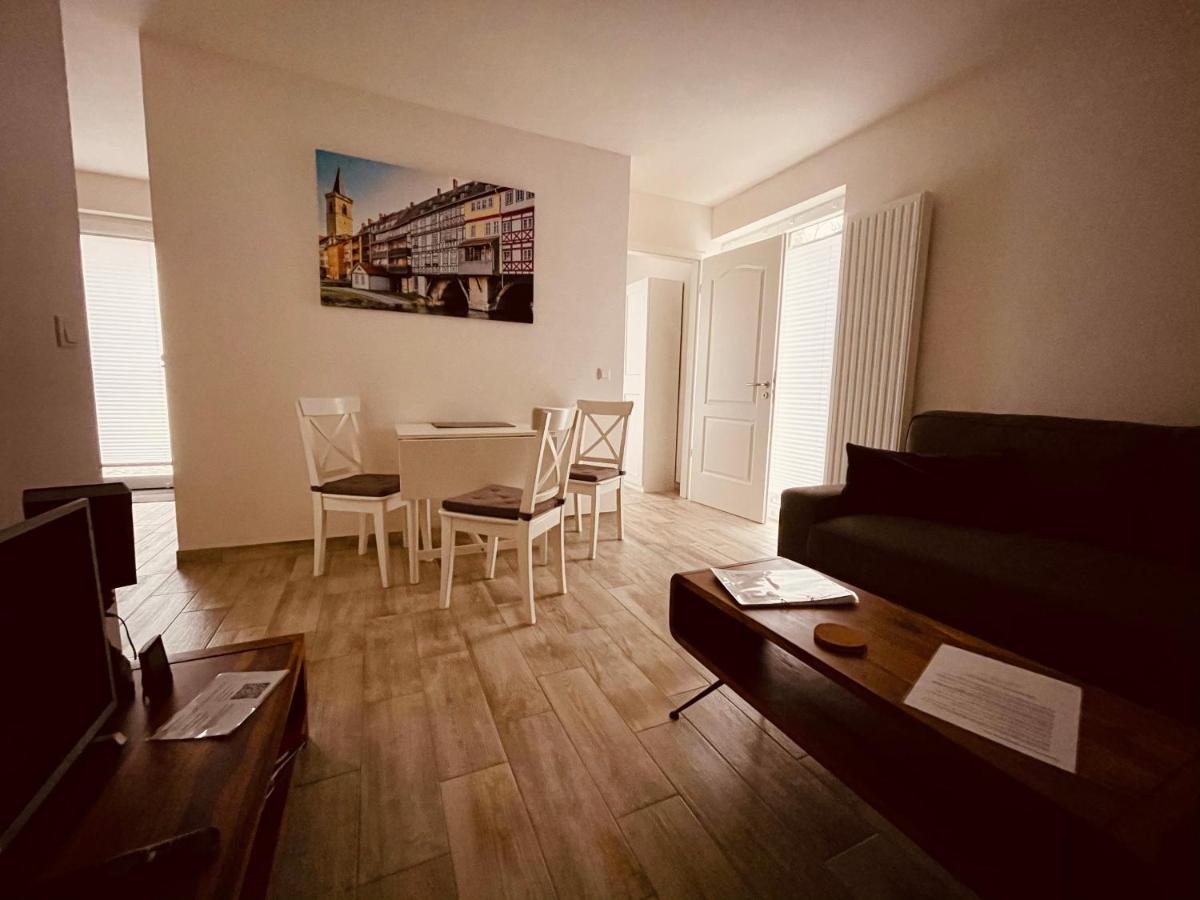 Ferienwohnungen Mey Haus Zum Rosenstock Erfurt Bagian luar foto