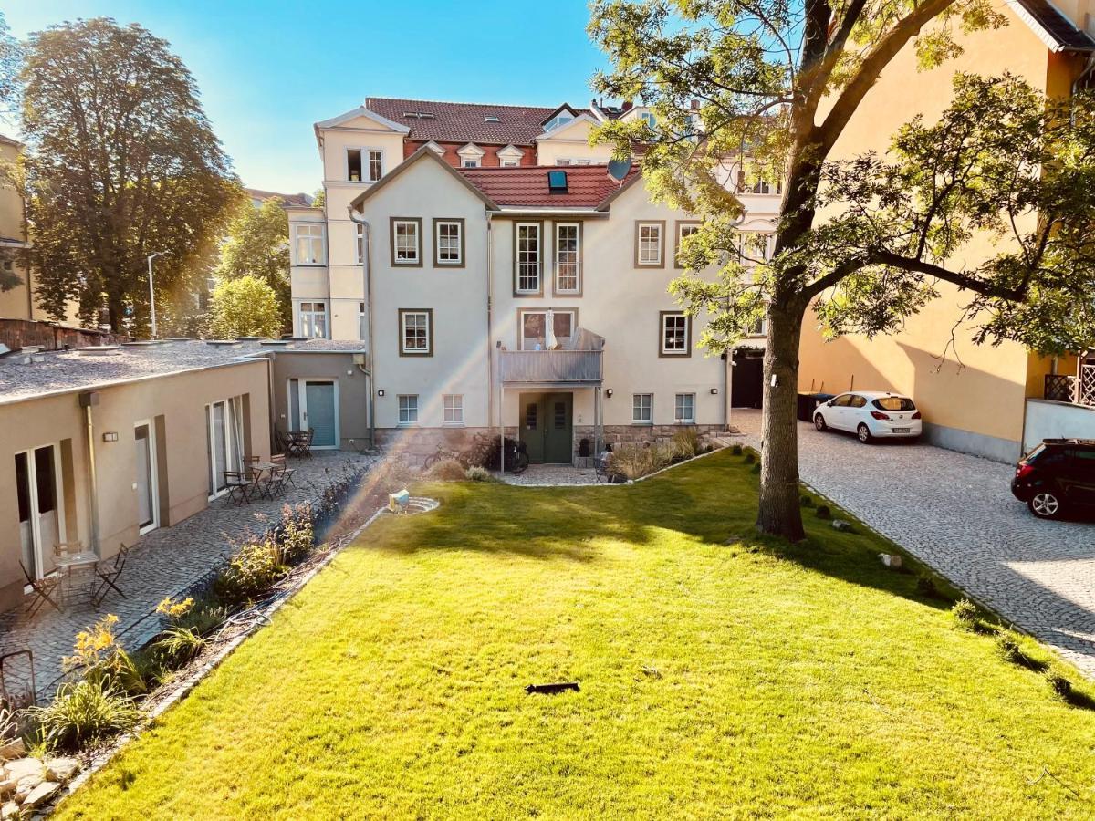 Ferienwohnungen Mey Haus Zum Rosenstock Erfurt Bagian luar foto